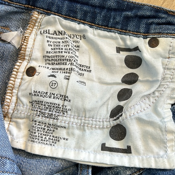 BLANK NYC Skinny Classique Jeans size 27 - Picture 11 of 11